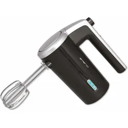 Emerio Handmixer, 3 Geschw. Rücklauffunktion kabellos, Handmixer, Schwarz, Grau