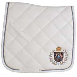 Fair Play Schabracke ROYAL DIAMOND Dressur, weiß glitzer