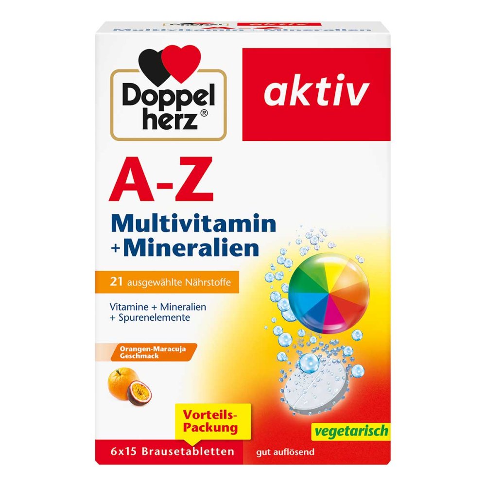Queisser Pharma GmbH & Co. KG Doppelherz A-z Multivitamin+mineralien Brausetabletten 19068911