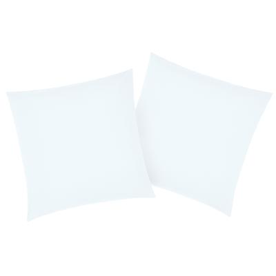 Kissenbezüge OTTO HOME "Luisa", weiß, B:80cm L:80cm, Renforcé, Renforcé, Kissenbezüge, aus 100% Baumwolle, mit Reißverschluss, atmungsaktiv, uni