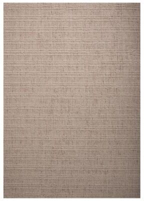 NAVATEXTURA Lofton Geometric Stripe Textured Modern Wool Rug