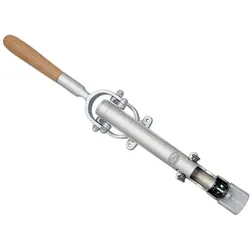 BOJ Korkenzieher an der Wand, Flaschenöffner, Silber