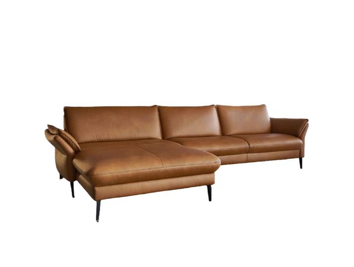 Hukla Ecksofa 1116 Cognac