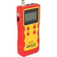 LCD Kabeltester RJ45 / RJ12 / BNC / USB rot