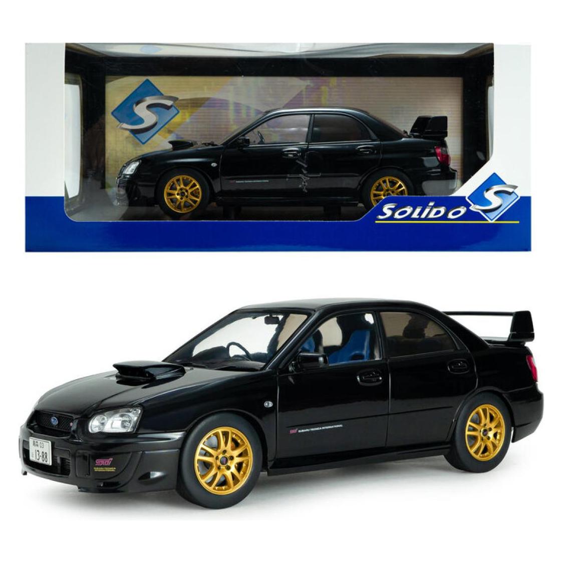Solido 1:18 Subaru Impreza WRX STI schwarz (421186605)