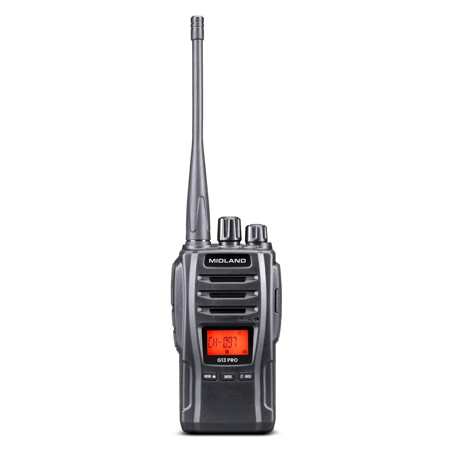 Midland G13 PRO professionelles Walkie-Talkie (12 km) (C1668)