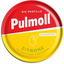 Pulmoll Halsbonbons Zitrone + Vitamin C zuckerfrei 50 g