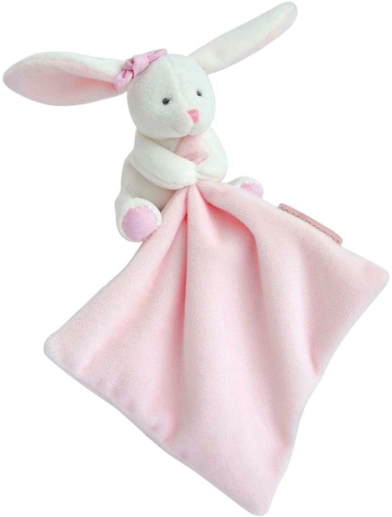 Doudou et Compagnie Conejo Caja Flor rosa .