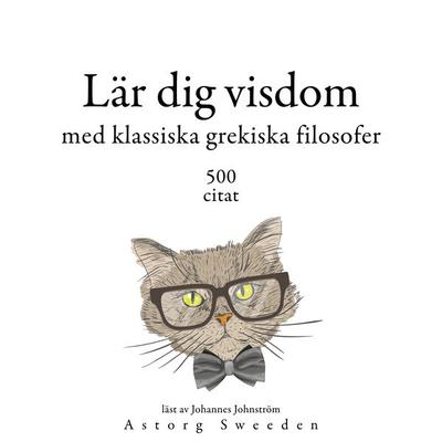Lärande visdom med grekiska klassiska filosofer 500 citat - Aristoteles,Plato,Socrates,Heraclitus,Epictetus, Audio, 9782821158658