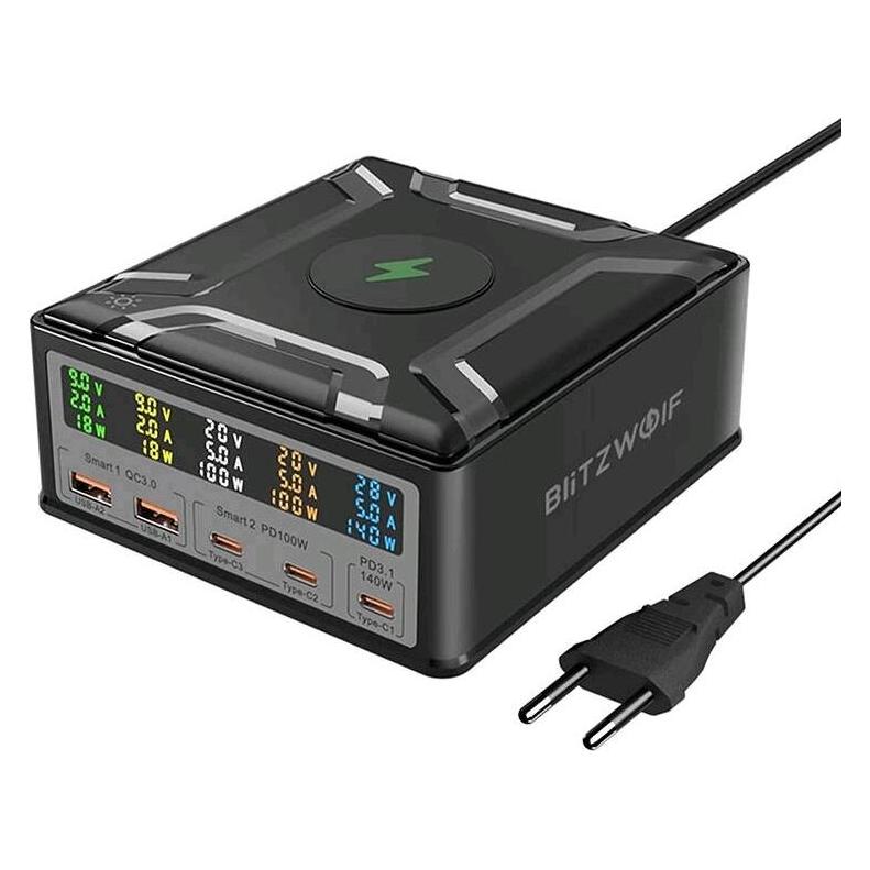 BlitzWolf BW-S28 (260 W, 5 Ports) (BW-S28)