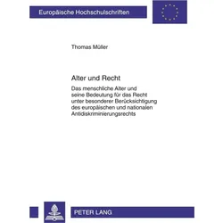 Alter und Recht, Fachbücher von Thomas Müller
