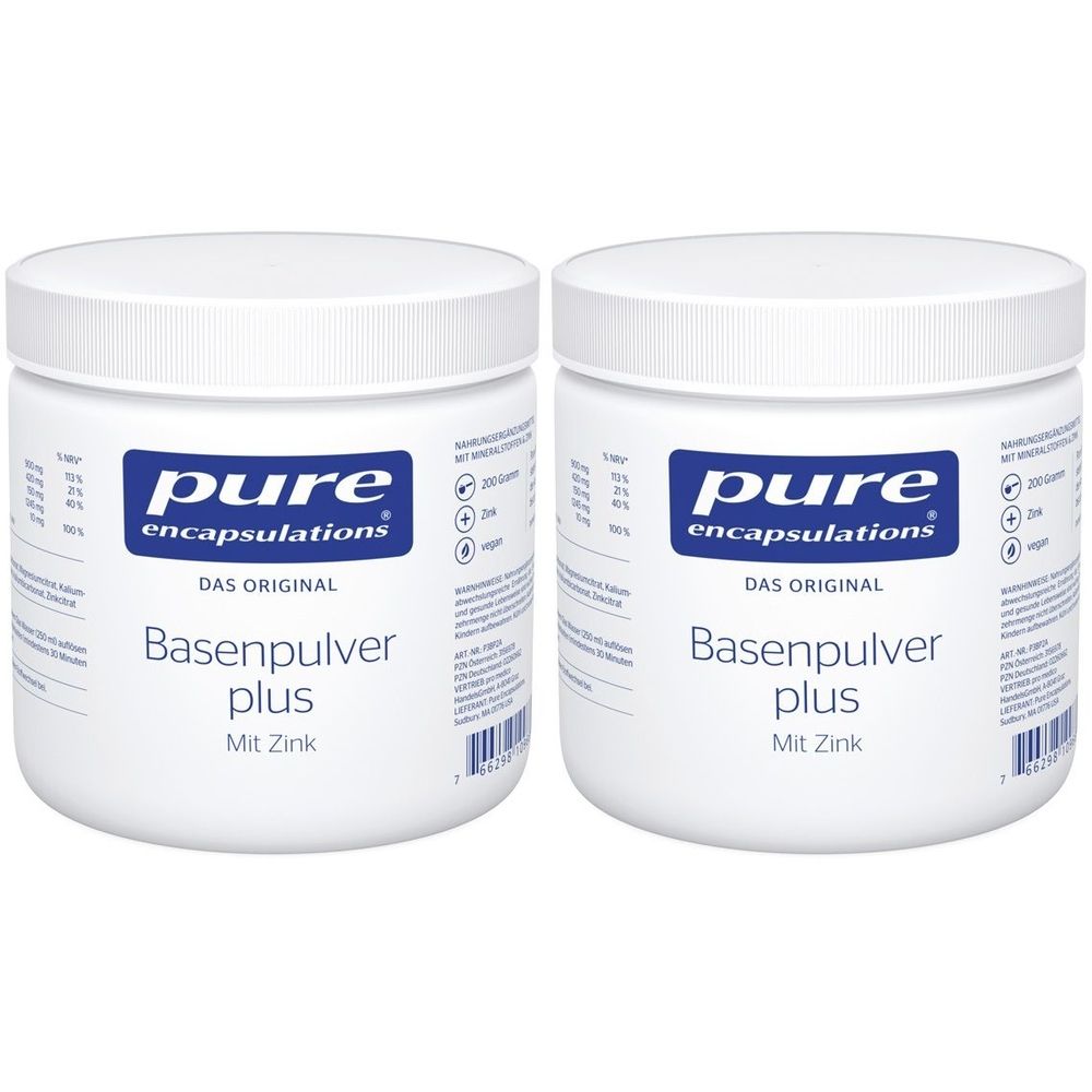 Pure Encapsulations Basenpulver plus 365 Plv. 2x 2x200 g Pulver