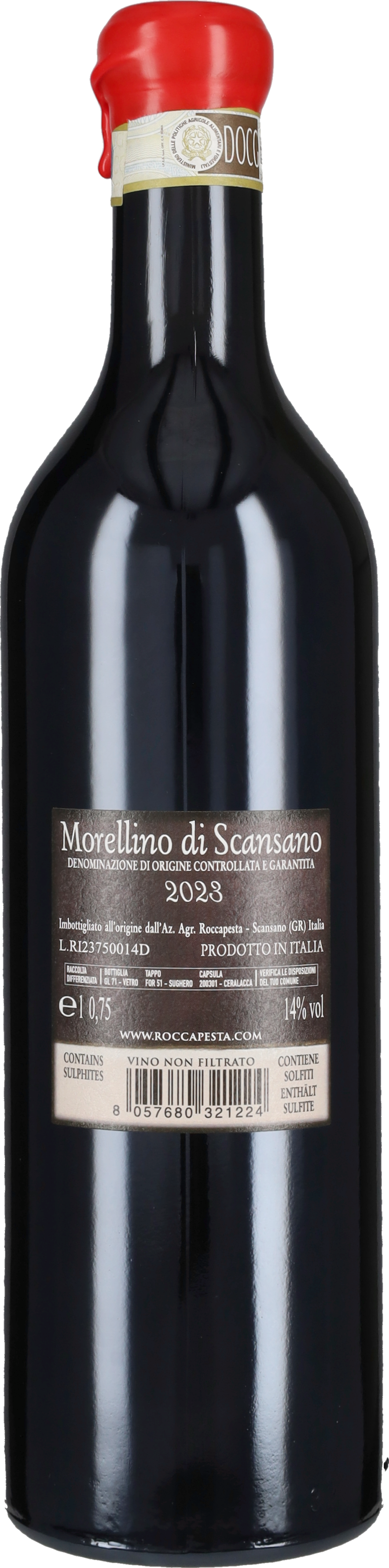 Morellino di Scansano 'Ribeo' Roccapesta 2023