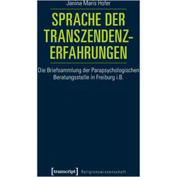 Sprache der Transzendenzerfahrungen, Fachbücher von Janina Maris Hofer