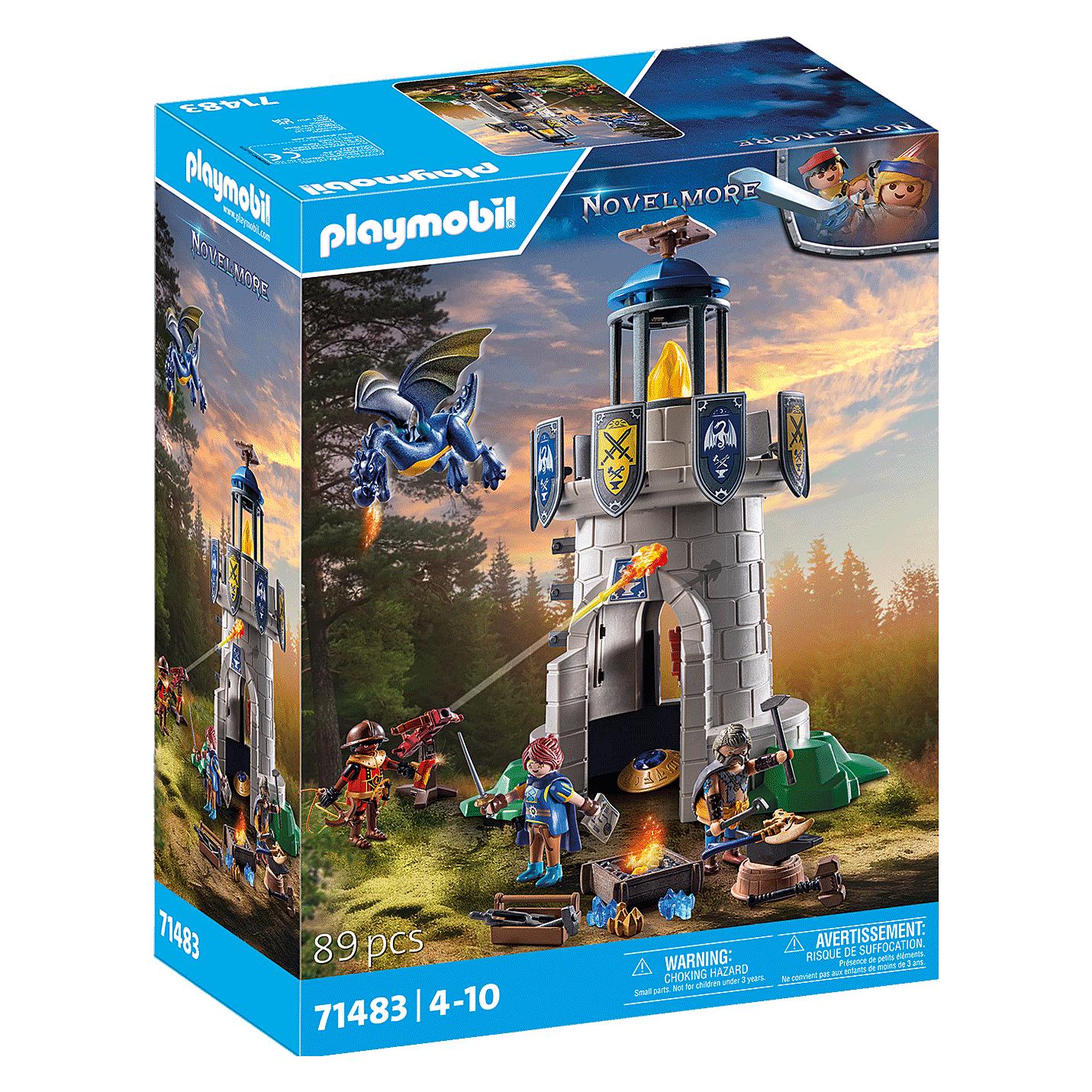 Playmobil Ritterturm mit Schmied und Drache (71483, Playmobil Novelmore) (71483)