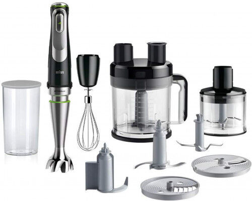 Braun Bol mixeur MQ9195XLI Noir 1200 W 500 ml