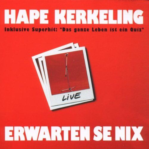 Hape Kerkeling - Erwarten Se Nix - Preis vom 09.10.2026 07:28:09 h