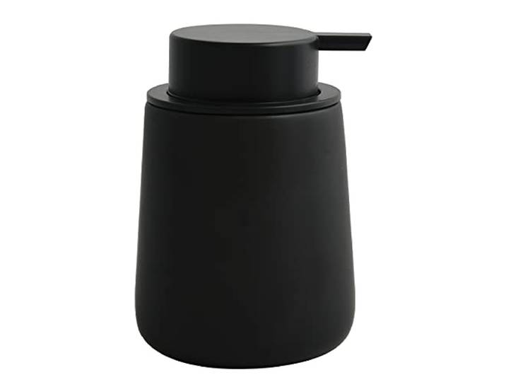 MSV Zeepdispenser Maonie keramiek vloeibare zeep dispenser 300ml mat zwart