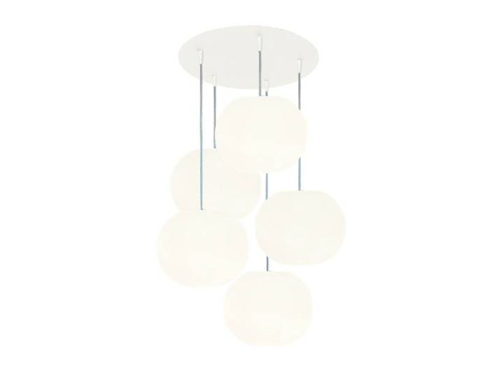 Casablanca Pendelleuchte Acai Rondell, rund, aus Glas, deutsche