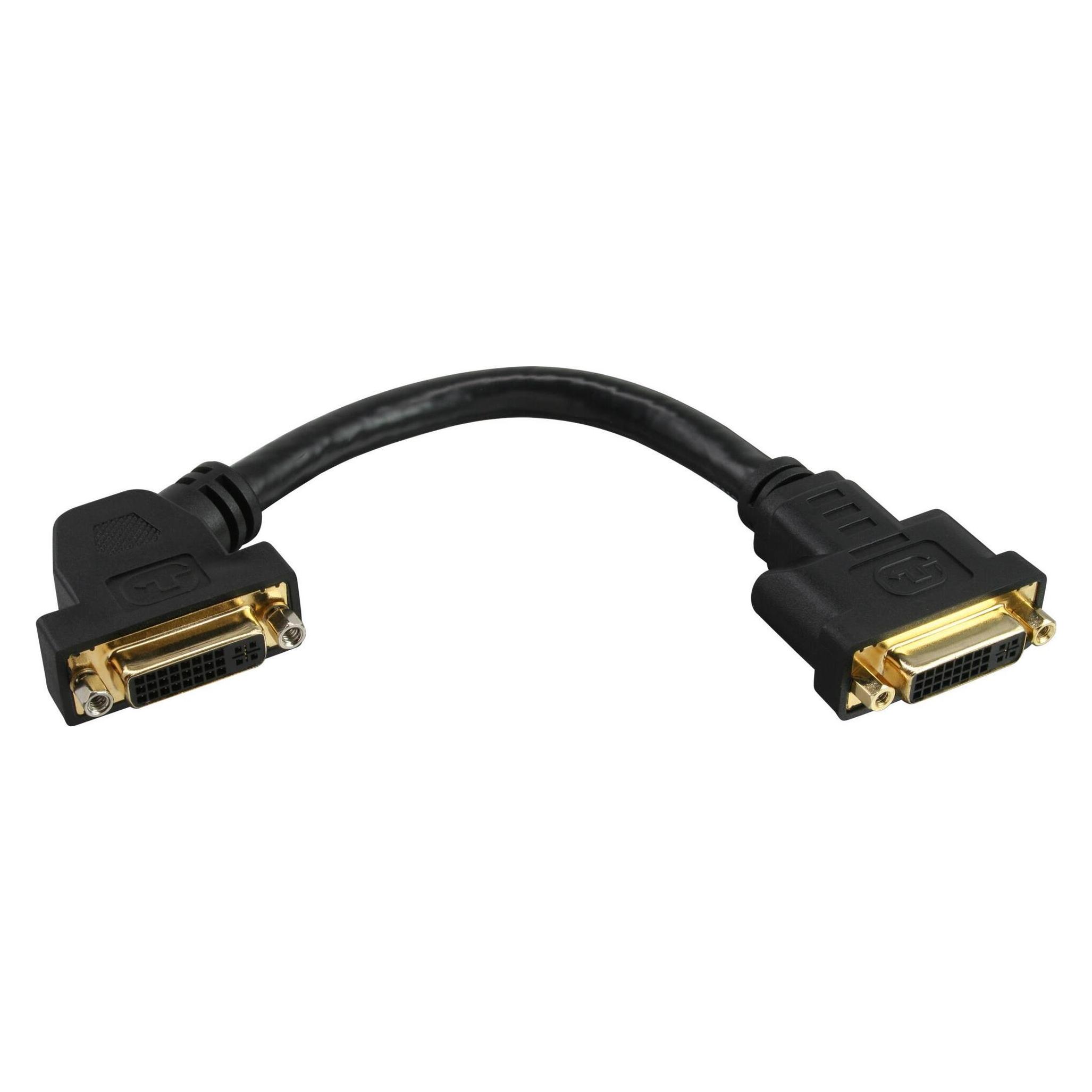 InLine Adapter AV DVI-I - DVI-I schwarz (17301G) (17301G)