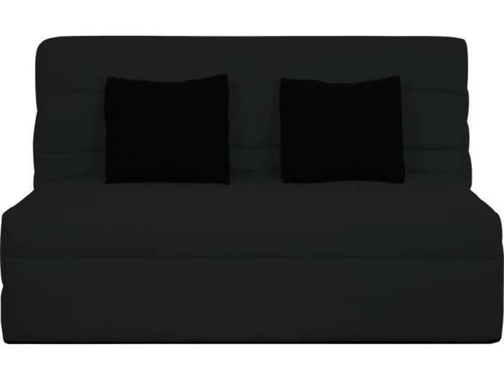DUNLOPILLO Banquette BZ 2 places - Noir - RÊVEUR