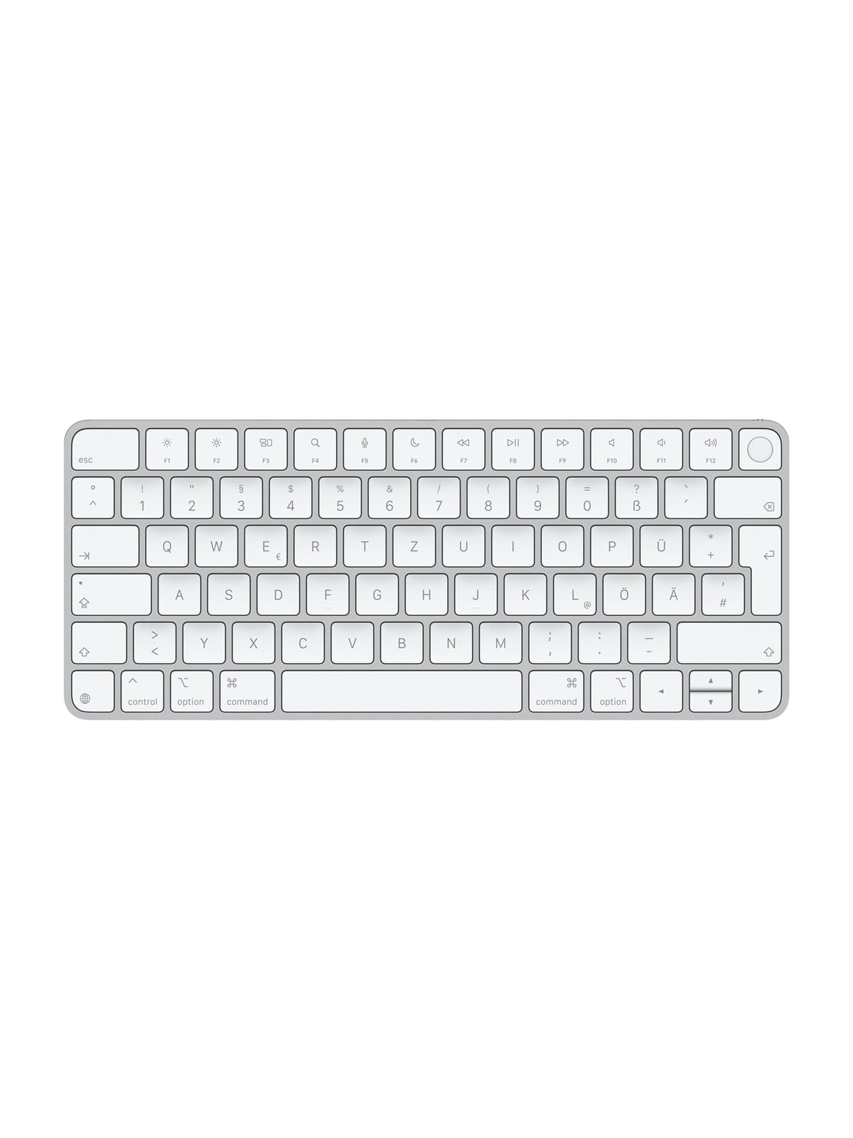 Apple Magic Keyboard with Touch ID - Tastatur - Deutsch - Weiss