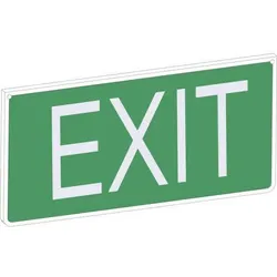 Stahl Rettungszeichen Notausgang 113192