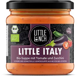 Little-Lunch Fertiggericht Little Italy, BIO, Tomate und Zucchini, je 350ml, 6 Stück