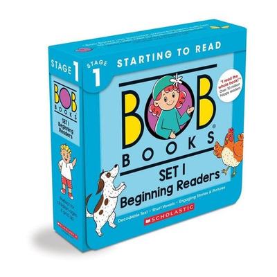 Bob Books - Set 1: Beginning Readers Box Set of 12 Paperbacks Decodable Phonics Books, Ages 4 and Up, Kindergarten (Stage 1: Starting to Read),