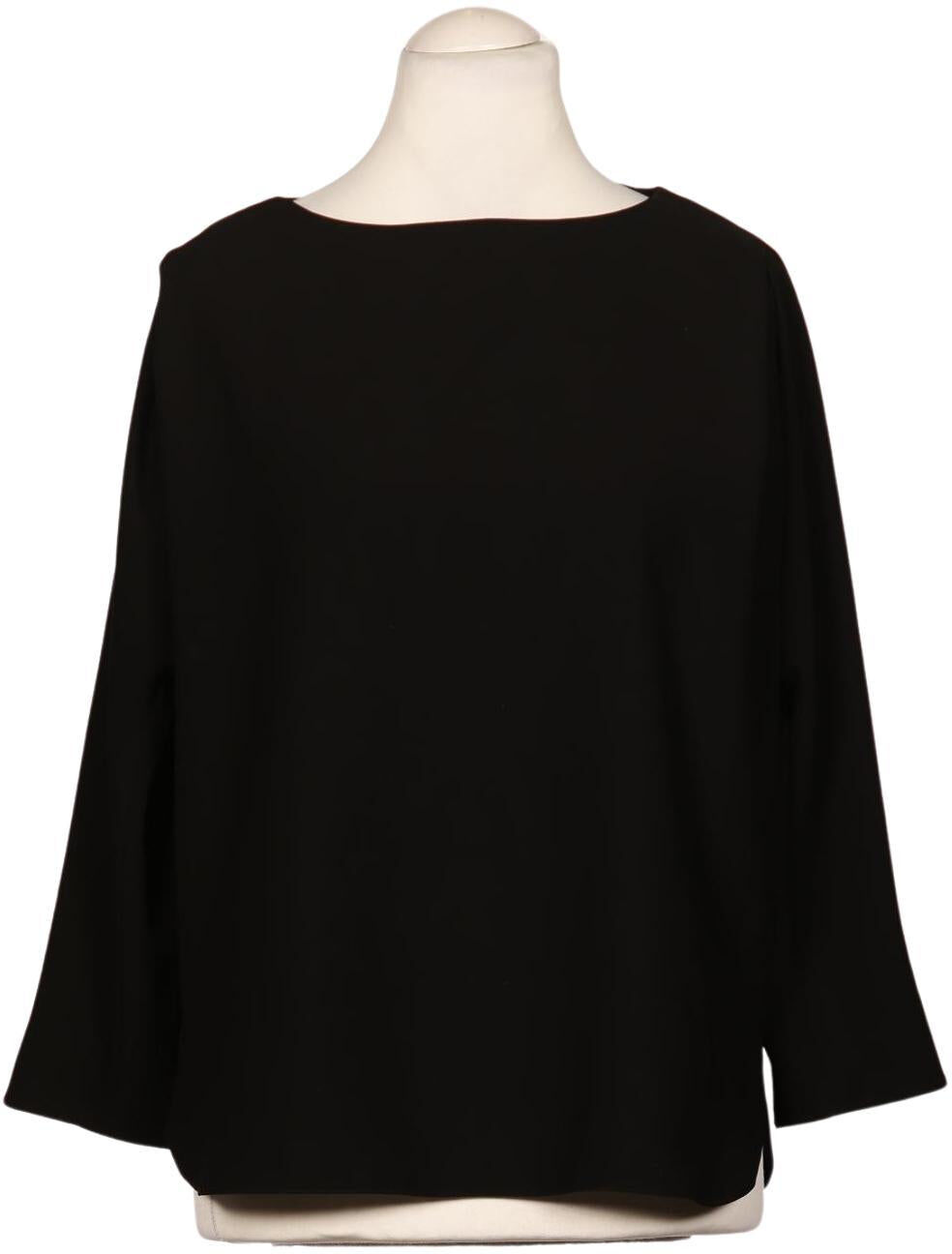 Giorgio Armani Emporio Armani Damen Bluse, Schwarz, Gr. EU 40 (IT 46), Synthetik - Second Hand