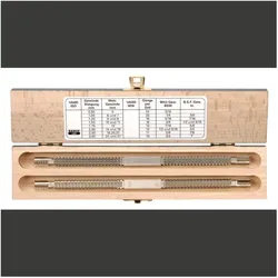Bahco, Raspel + Feile, Doppel-Gewindefeilen-Satz, 2tl (230 mm)