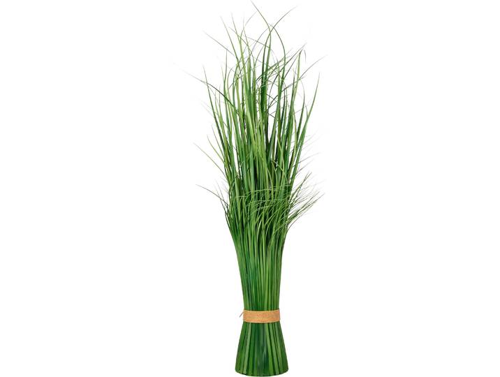 Kunstgras CREATIV GREEN Stehgrasbund , grün, L:130cm, Obermaterial: 100% Kunststoff, Kunstpflanzen, Kunstgras, in beeindruckender Größe