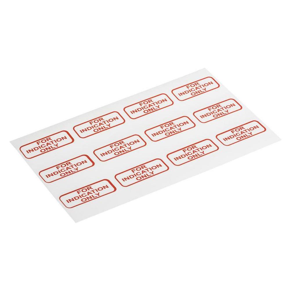 RS PRO FOR INDICATION ONLY 40x15mm Self Ad (1709053)