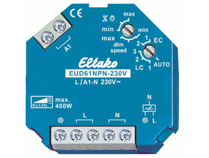 Eltako Télérupteur-variateur EUD61NPN-230V