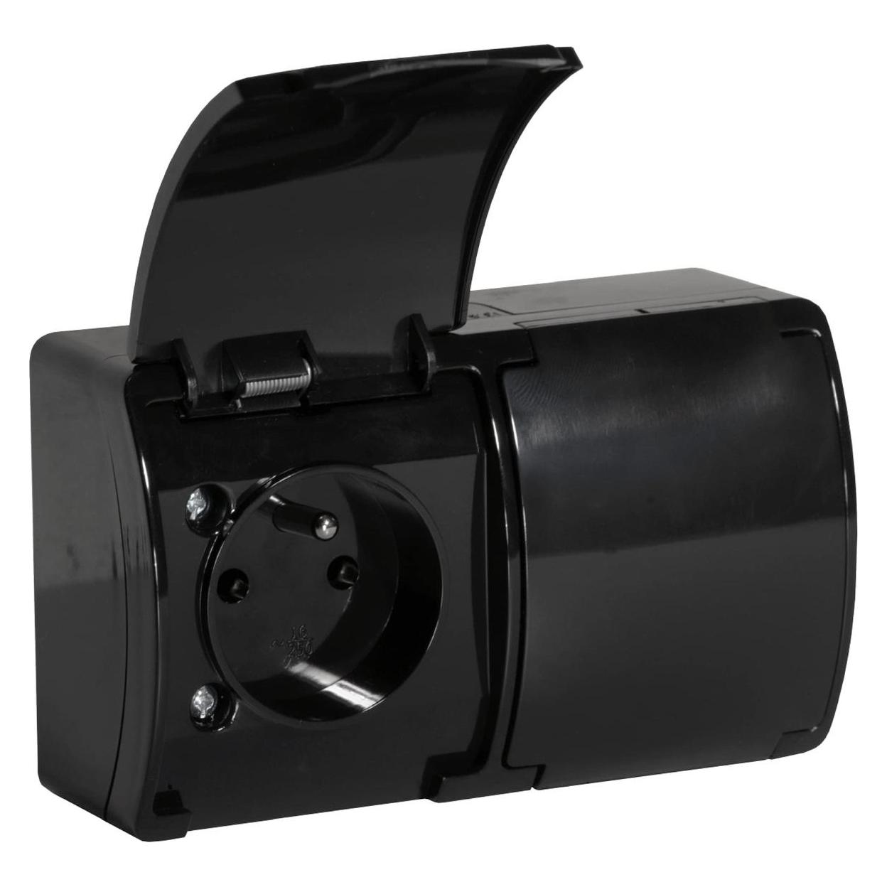 Orno Gniazdo Podwójne 2x2p+Z Aquatic (35618137)