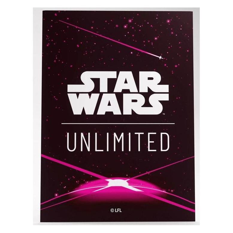 Ultra Pro Star Wars: Unlimited Art Sleeves - Card Back Magenta (GGS15076ML)