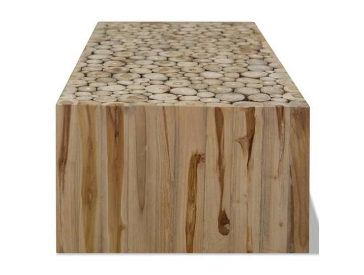 Table basse - MOTHINESSTO - LY10155 - Teck véritable - 90x50x30 cm - Fait à la main