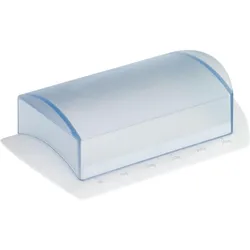 WESTMARK Butterdose 5.5 cm hoch weiß, transparent
