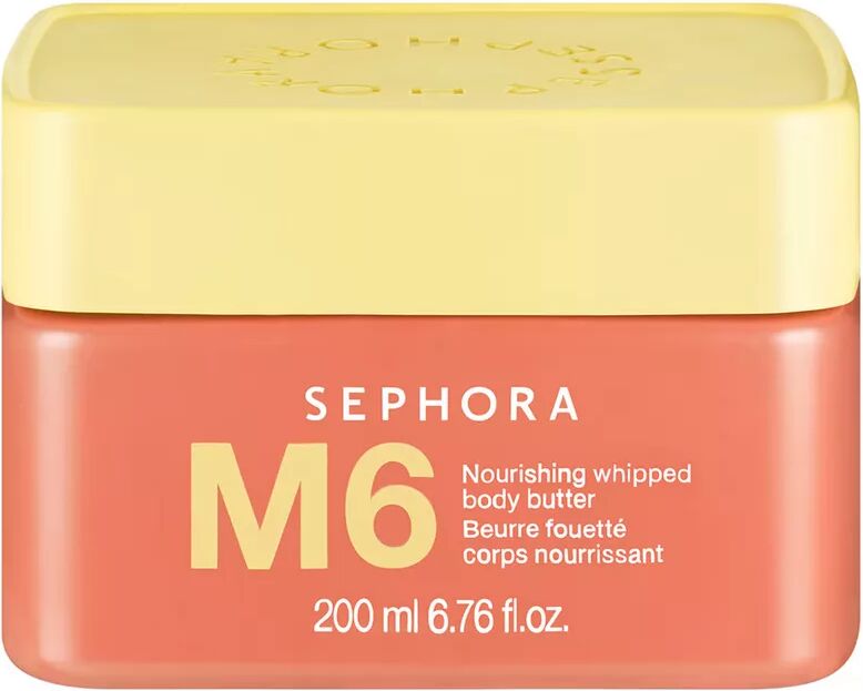 SEPHORA - Nährende luftige Körperbutter - 24 Stunden Feuchtigkeitsversorgung, 200 ml, Monoi + Bergamot