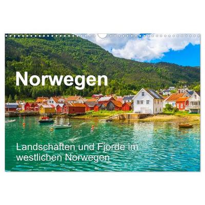 Norwegen - Landschaften und Fjorde im westlichen Norwegen (Wandkalender 2027 DIN A3 quer), CALVENDO Monatskalender