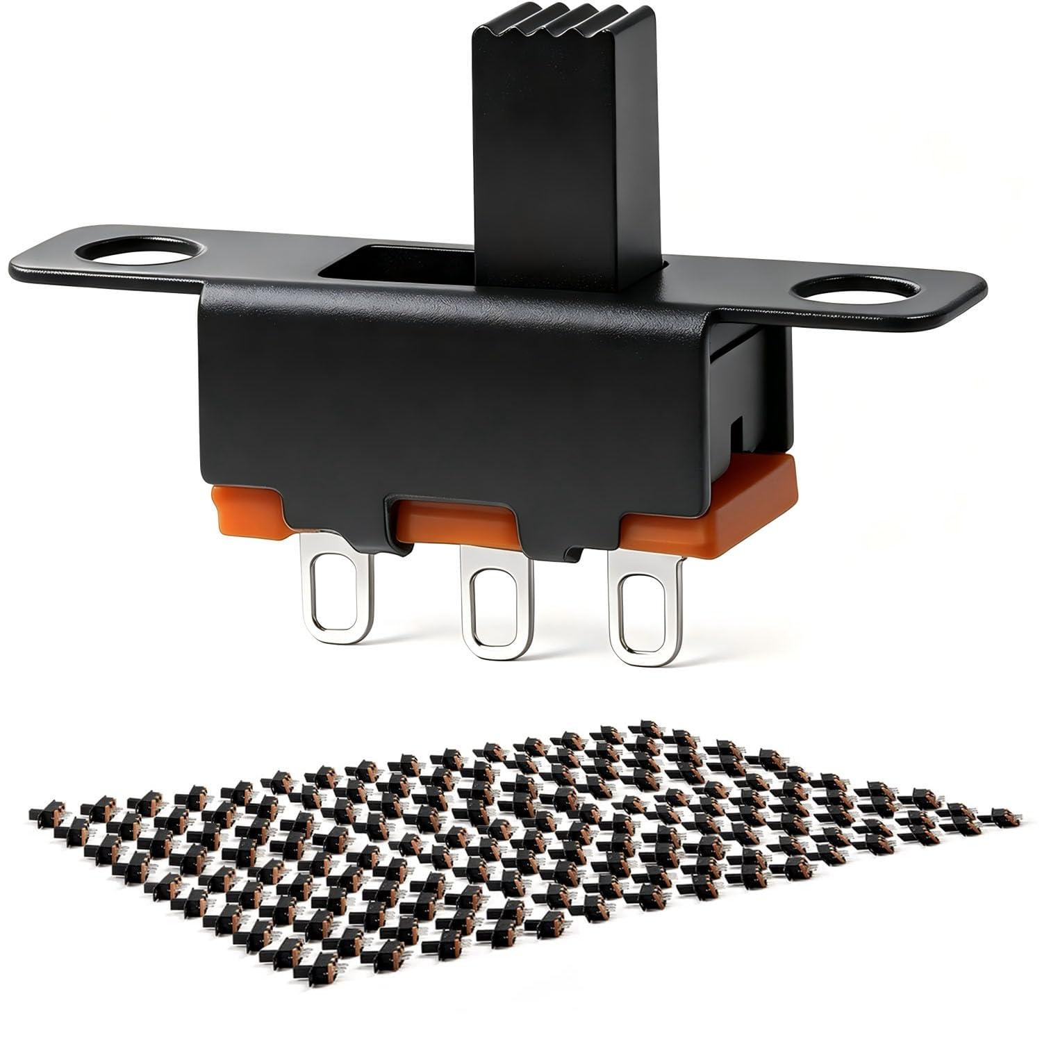 Dripio Miniatuur schuifschakelaar, 170 stuks, 3-polig, SPDT, 0,5 A, 50 V DC