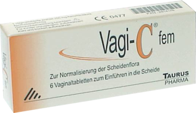 ALMIRALL HERMAL GmbH VAGI C Fem Vaginaltabletten 6 St 02814178