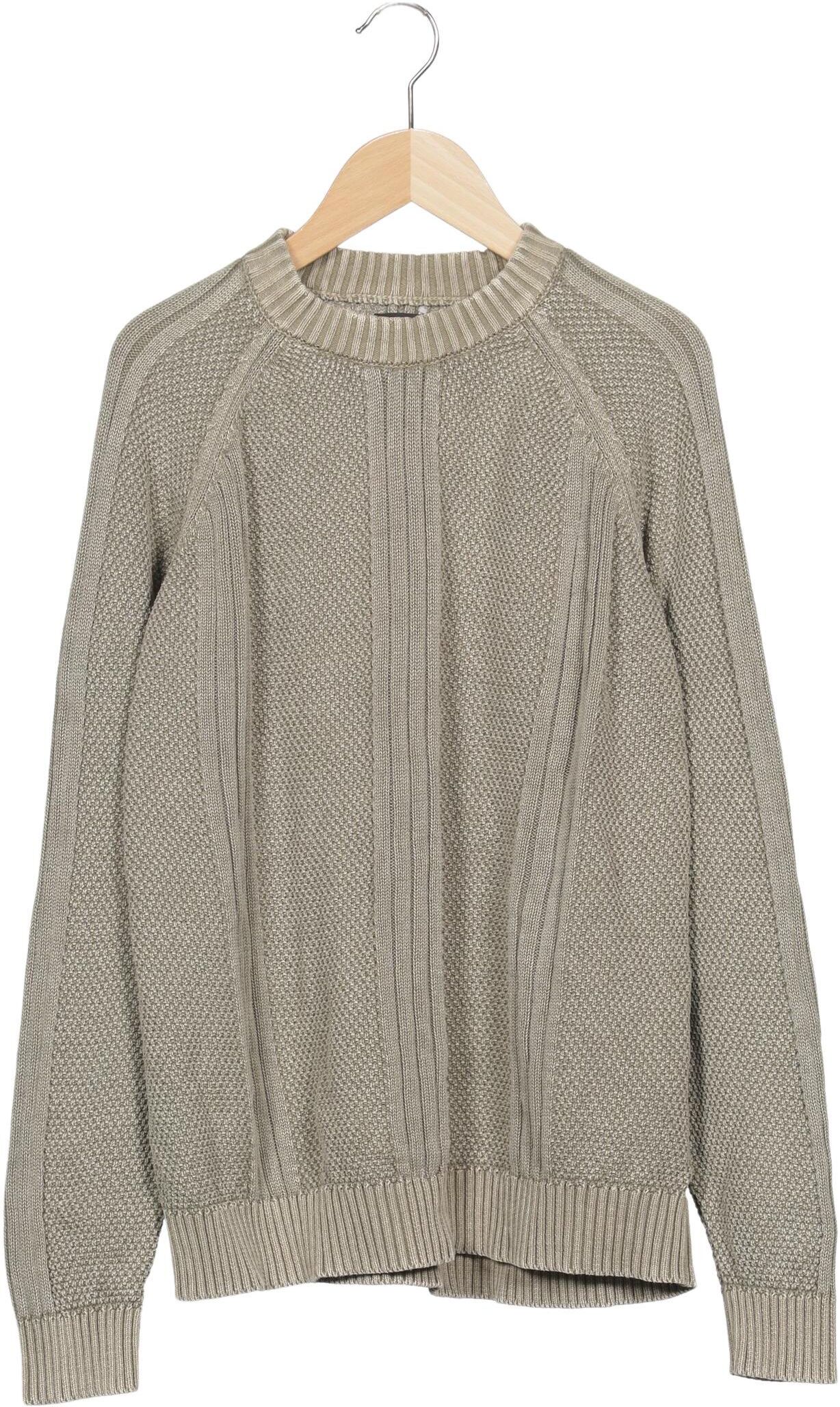 asos Herren Pullover, Beige, Gr. L, Baumwolle - Second Hand