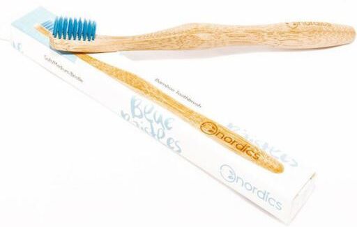 Nordics Bamboo Toothbrush - Blue 10 gr