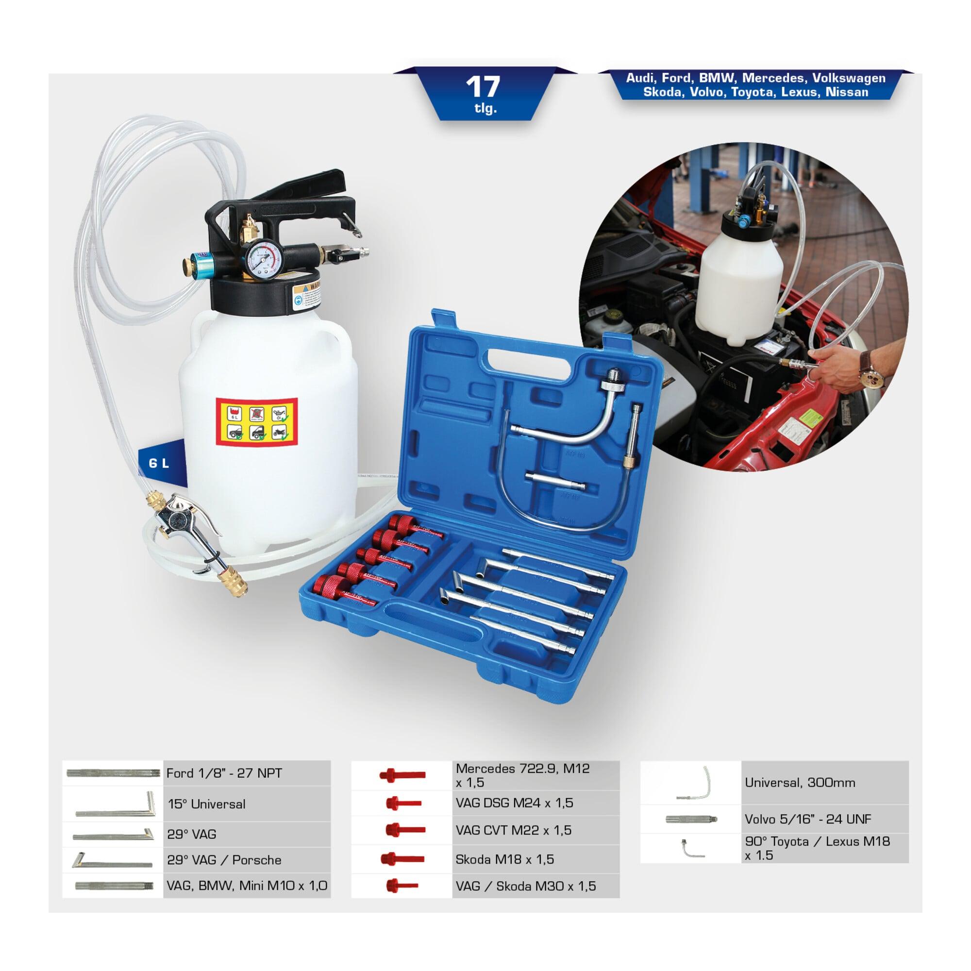 Brilliant Tools Getriebeöl-Füllgerät mit Adapter (BT621000)