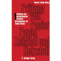 Prüfung von Papier, Pappe, Zellstoff und Holzstoff, Fachbücher