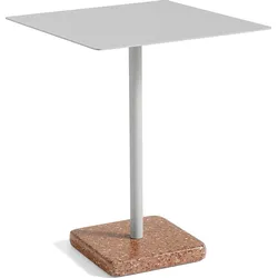 Terrazzo Gartentisch grau