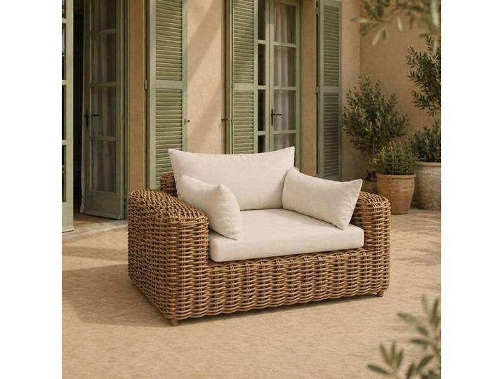 OUTLIV. Versailles Loungesessel Geflecht/Spun Polyester