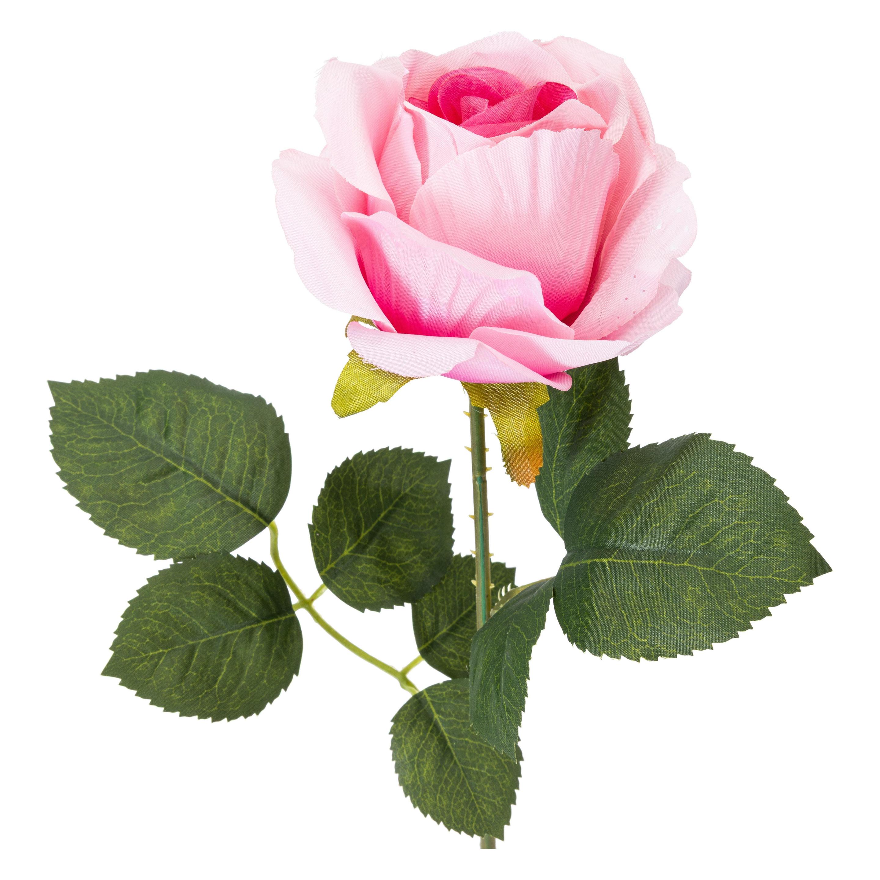 Domoletti Artificial flower, rose, pink, 51 cm (51 cm) (59982974)