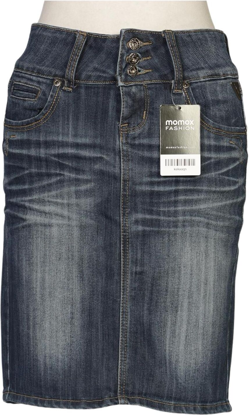 Cheap Monday Damen Rock, Blau, Gr. EU 36, Baumwolle / Synthetik / Elasthan - Second Hand